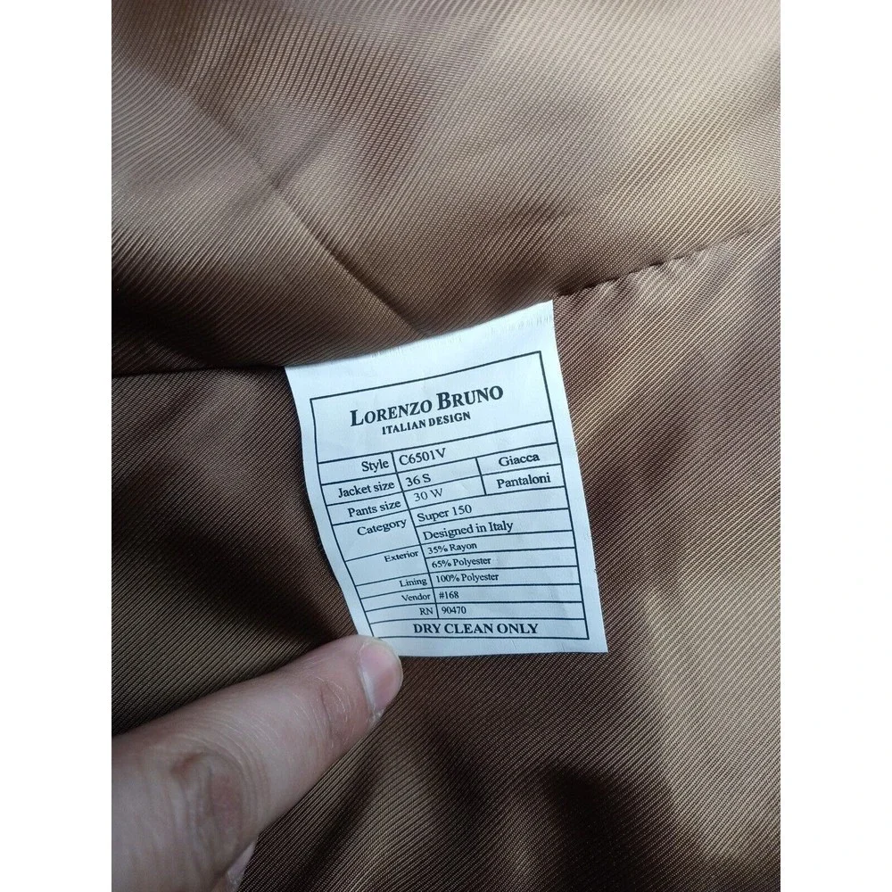 LORENZO BRUNO gold vest 36S